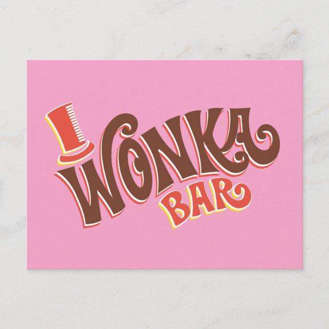 Postal Logo de Wonka Bar (Anverso)
