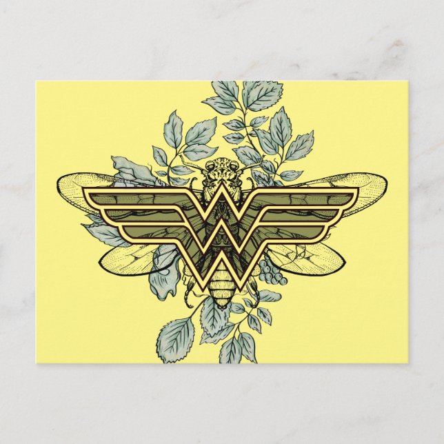 Postal Logo de Wonman Queen Bee (Anverso)