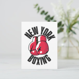 Postal Logo del Boxing de Nueva York