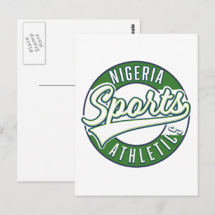 Postal Logo del Deporte de Nigeria
