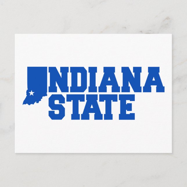 Postal Logo del estado de Indiana (Anverso)