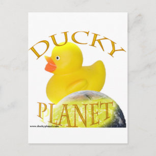 Postal Logo del Planeta Ducky