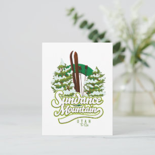 Postal Logo del Sundance Mountain Utah Ski