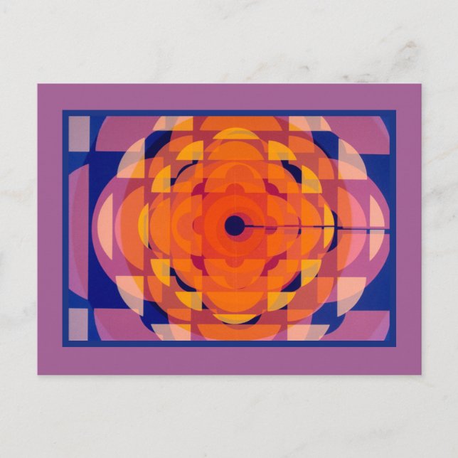 Postal Logo estilizado de los años 1970 de la CBC (Anverso)