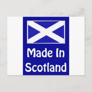 Postal Logo Hecho En Escocia