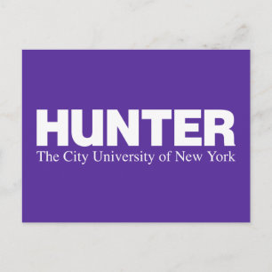 Postal Logotipo Académico de Hunter College CUNY