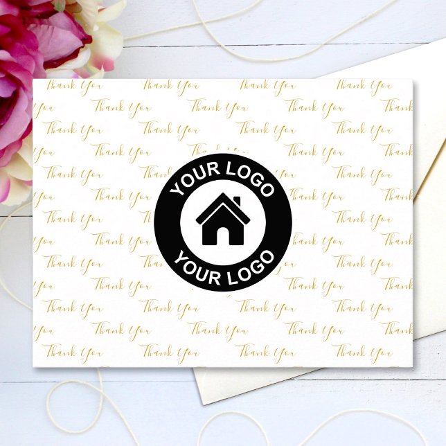 Postal Logotipo Comercial Personalizado Y Mensaje De Agra (Subido por el creador)