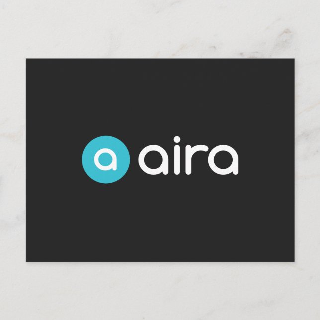 Postal Logotipo de Aira (Anverso)