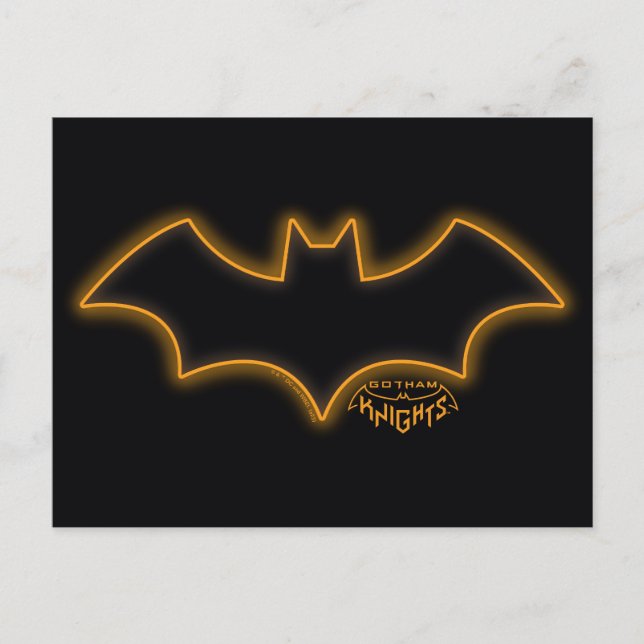 Postal Logotipo de Batgirl de Gotham Knights (Anverso)