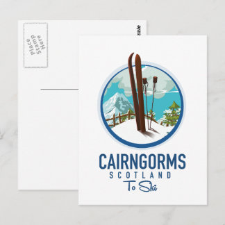 Postal logotipo de Cairngorms Escocia