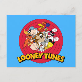 Postal Logotipo de caracteres LOONEY TUNES™