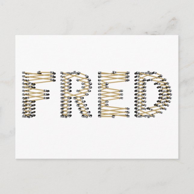 Postal Logotipo de Good FRED (Anverso)