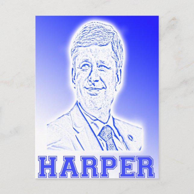 Postal Logotipo de Harper (Anverso)