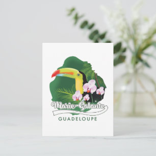 Postal logotipo de Marie Galante Guadalupe