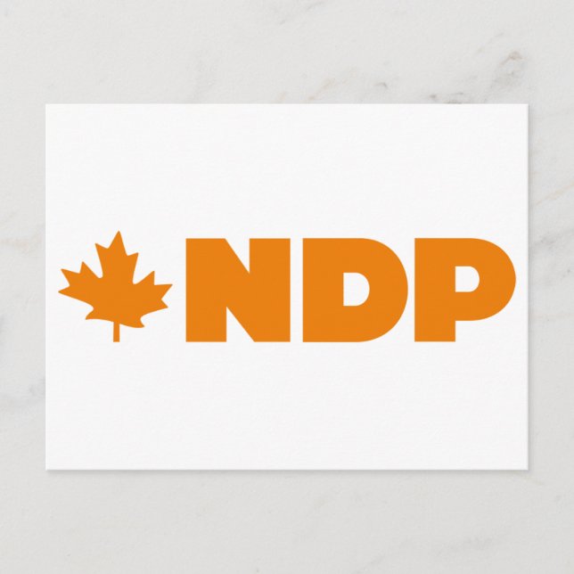 Postal Logotipo de NDP (Anverso)