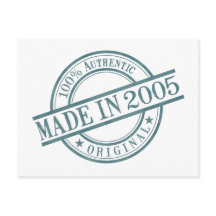 Logotipo de sello de goma de Año de Nacimiento 200