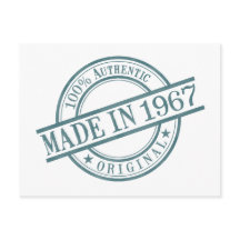 Logotipo de sello de goma redondo del año de nacim