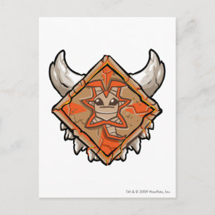 Postal Logotipo de Tyrannia del equipo