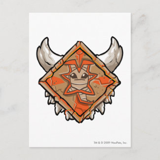 Postal Logotipo de Tyrannia del equipo