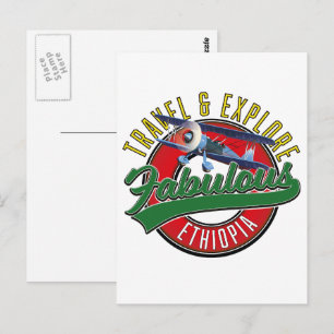 Postal logotipo de Viajar Explorar Etiopía Fabulosa