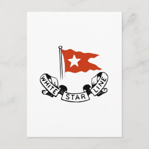 Postal Logotipo de White Star Line