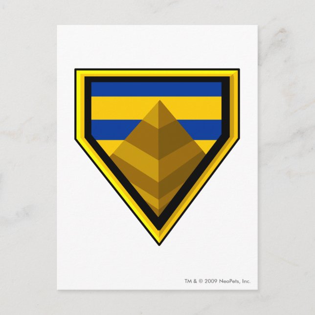 Postal Logotipo del Desierto Perdido del Equipo (Anverso)