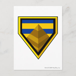Postal Logotipo del Desierto Perdido del Equipo