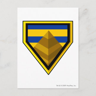 Postal Logotipo del Desierto Perdido del Equipo