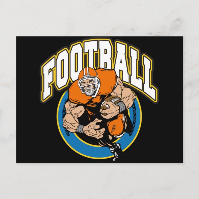 Postal Logotipo del fútbol (Anverso)