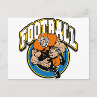 Postal Logotipo del fútbol