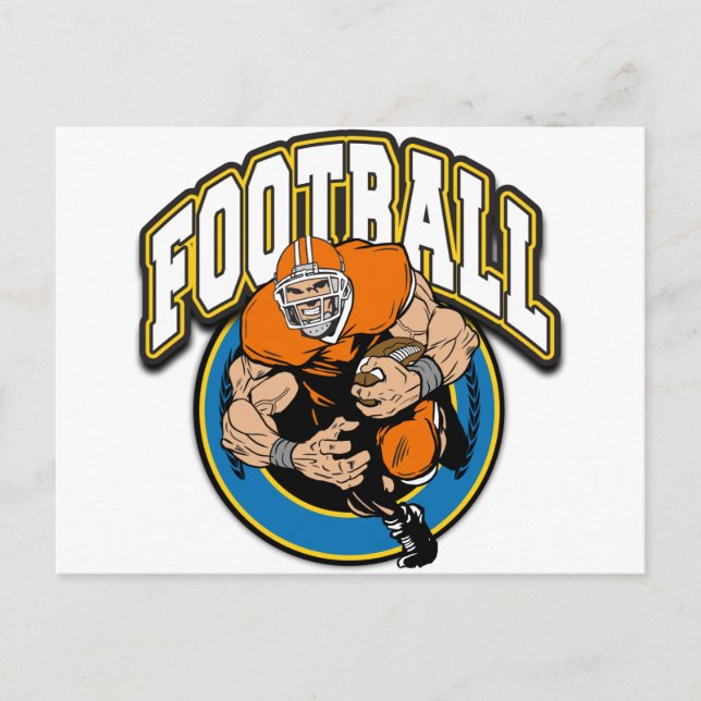 Postal Logotipo del fútbol (Anverso)