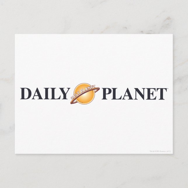 Postal Logotipo del planeta diario (Anverso)