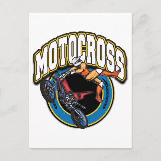 Postal Logotipo Motocross