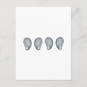 Postal Logotipo Oysters