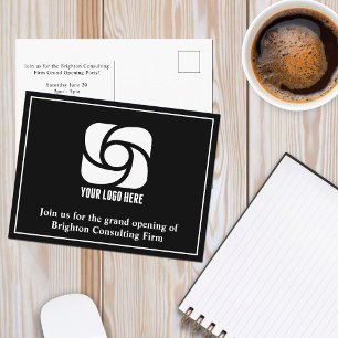 Postal Logotipo personalizado de empresa Negocio Gran Ape