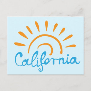 Postal Logotipo Sunny California
