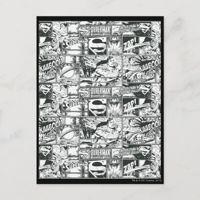 Postal Logotipos blancos y negros (Anverso)