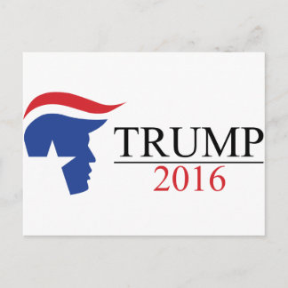 Postal Logotipos presidenciales de Donald Trump en 2016
