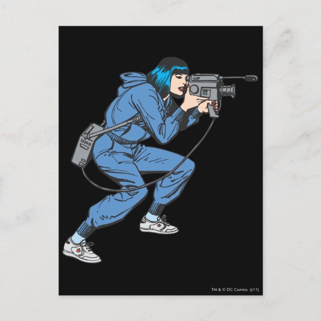 Postal Lois Lane con cámara (Anverso)