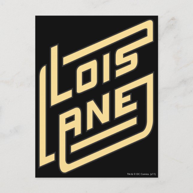 Postal Lois Lane Logo (Anverso)