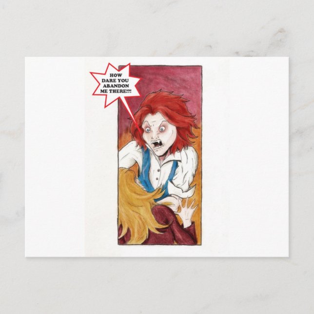 Postal Loki y Sigyn (Anverso)