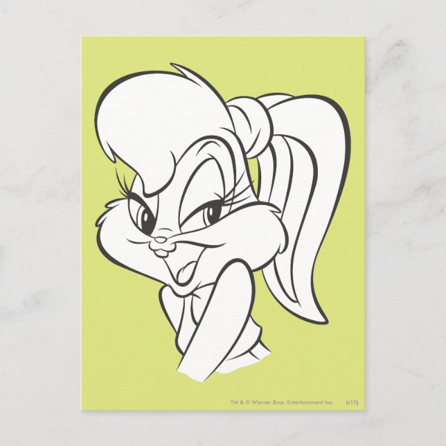 Postal Lola Bunny Expressive 2 (Anverso)
