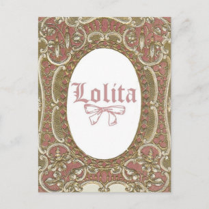 Postal Lolita rosa