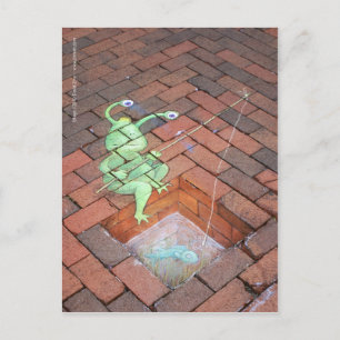 Postal lomo de pesca