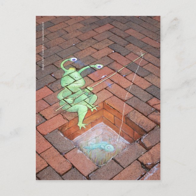 Postal lomo de pesca (Anverso)