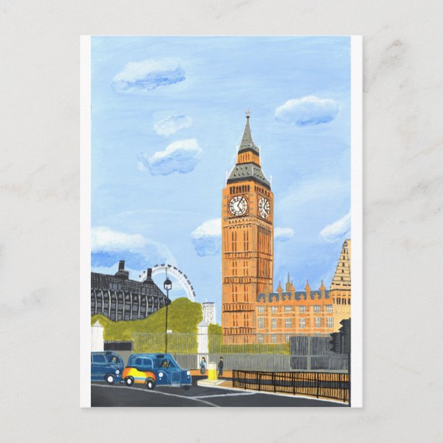 Postal London Big Ben (Anverso)