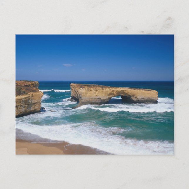Postal London Bridge, Great Ocean Road, Victoria, (Anverso)