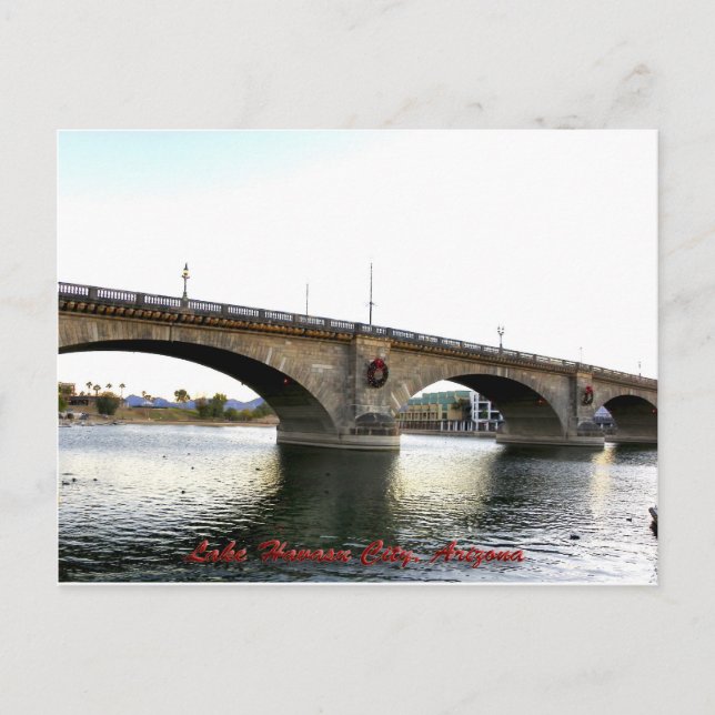 Postal London Bridge Lake Havasu City, Arizona (Anverso)
