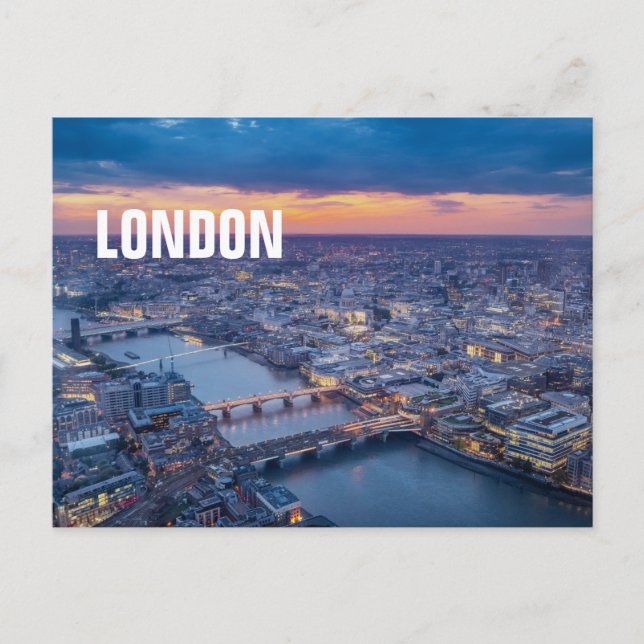 Postal London Cityscape (Anverso)