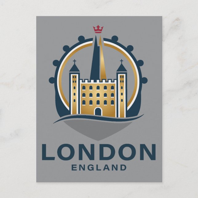 Postal London England Great Britain (Anverso)